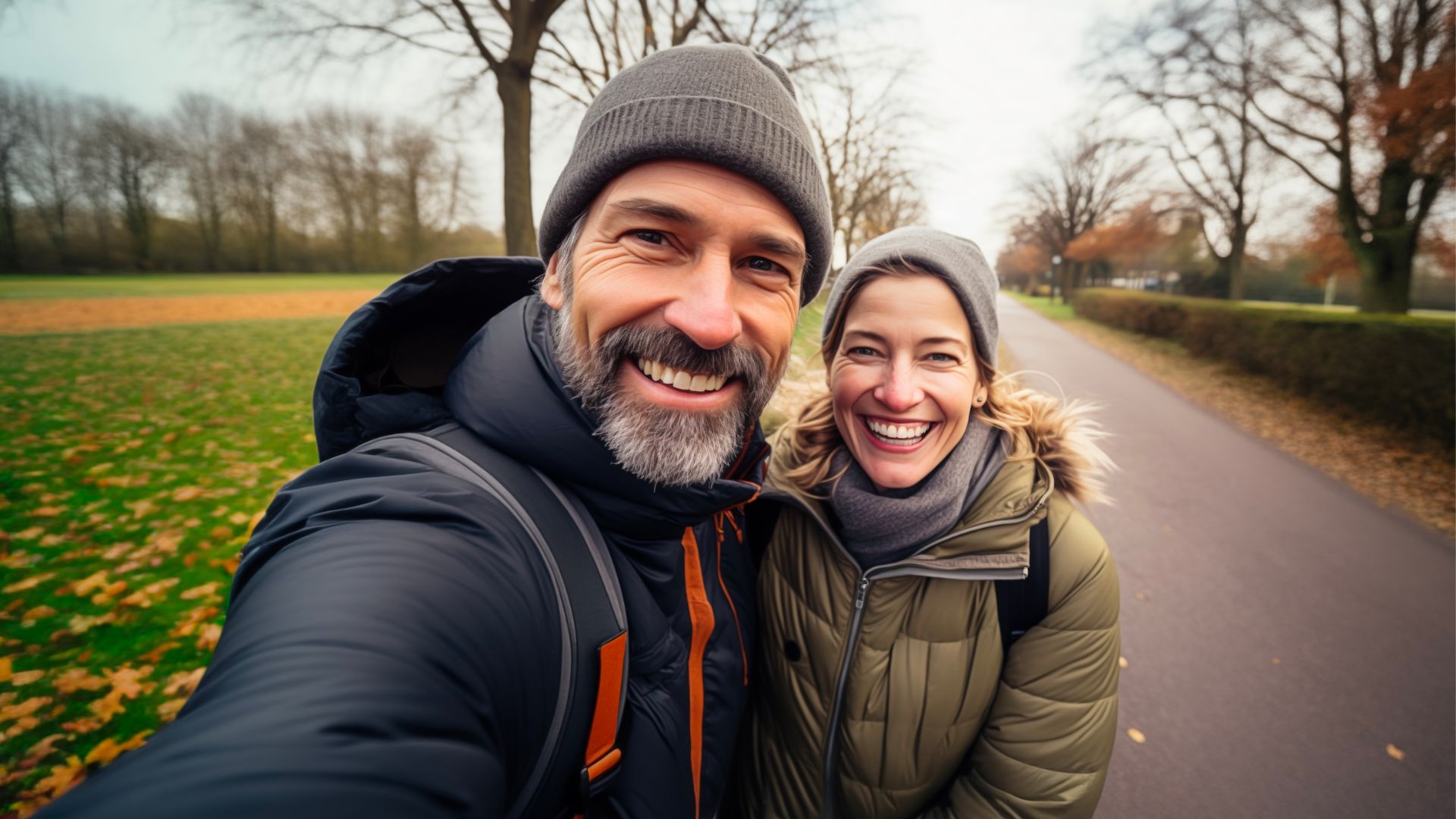 Photo of a couple dating in Derbyshire